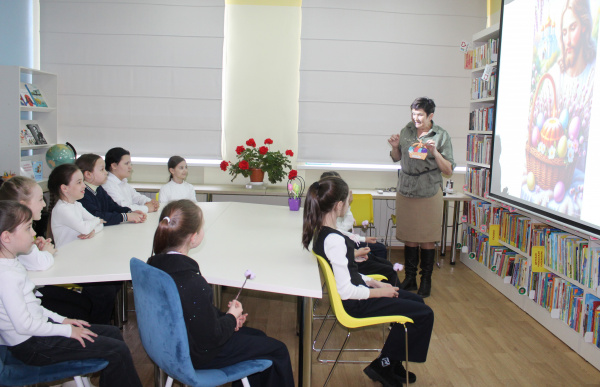 Пасхальные встречи в библиотеке 