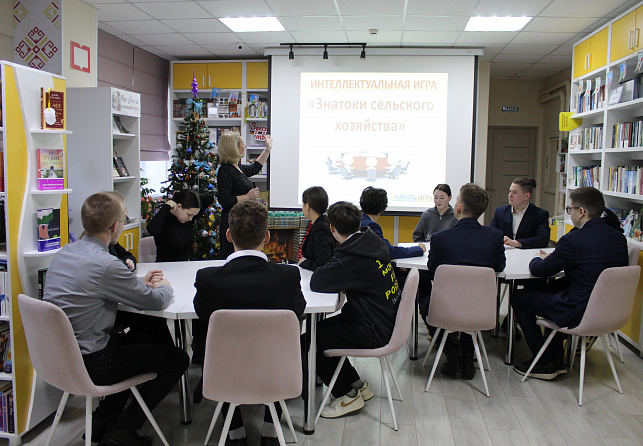 Молодежь открывает для себя мир сельского хозяйства!