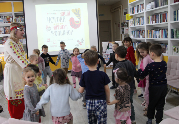 Дошколята открыли для себя сокровища чувашского фольклора!