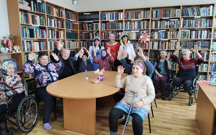 Единство через традиции: квест-игра в БУ «Кугесьском доме-интернате для престарелых и инвалидов»