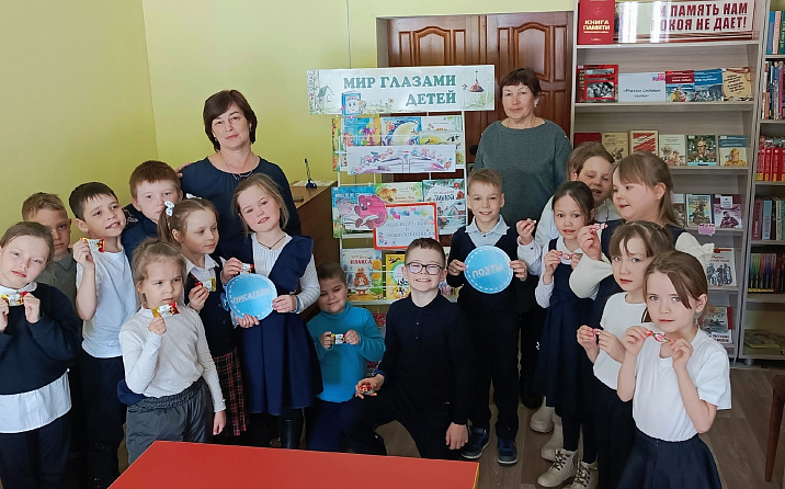 Открытие Недели детской и юношеской книги в Ишлейской библиотеке