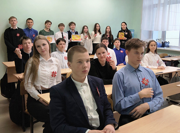 Символы Чувашии: мастер-класс в Большекатрасьской школе